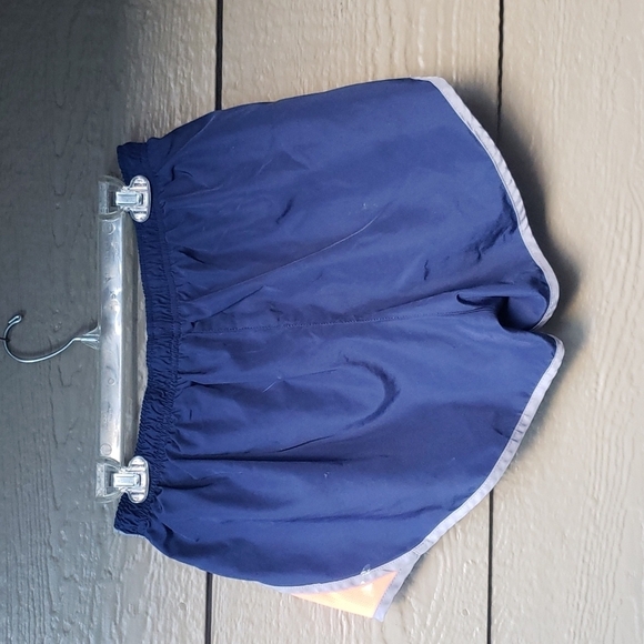 90 Degree By Reflex athletic shorts  Navy/Gray/Coral - Picture 4 of 5